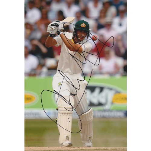 Ashton Agar Australian Wonder Kid Signed 8x12 Photograph